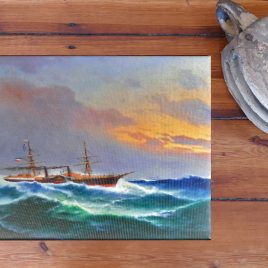 Kunstdruck Dampfer Johanna